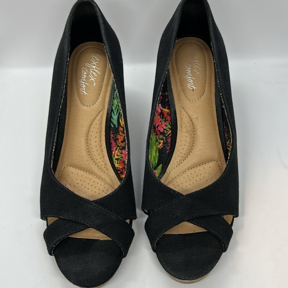Black Dex Flex comfort Women's Shoes size 8 - Picture 8 of 8